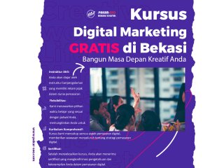 Kursus Digital Marketing Gratis di Bekasi