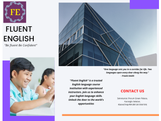 Kursus Bahasa Inggris fluent English